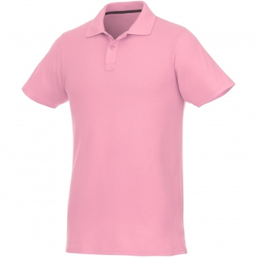 Logo trade business gifts image of: Helios short sleeve men's polo